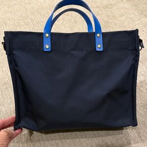 Stylish Navy Blue Tote Bag